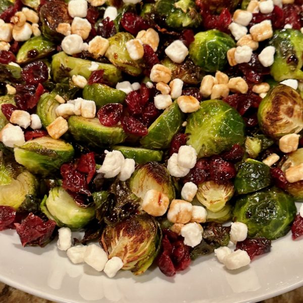 Roasted Brussels Sprouts Taste OVS Olive Oil, Vinegar, Spices